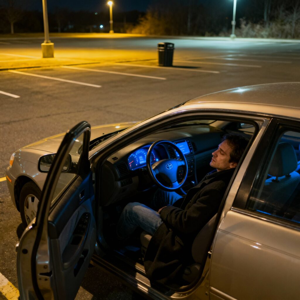 Overleden persoon gevonden in auto op parkeerplaats in made