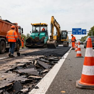 Wegen in brabant deels afgesloten voor spoedreparaties